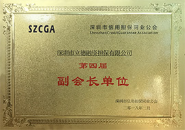 信用擔保同業公會-第四屆副會長